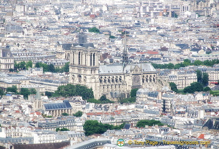 View of the Notre-Dame Cathedral